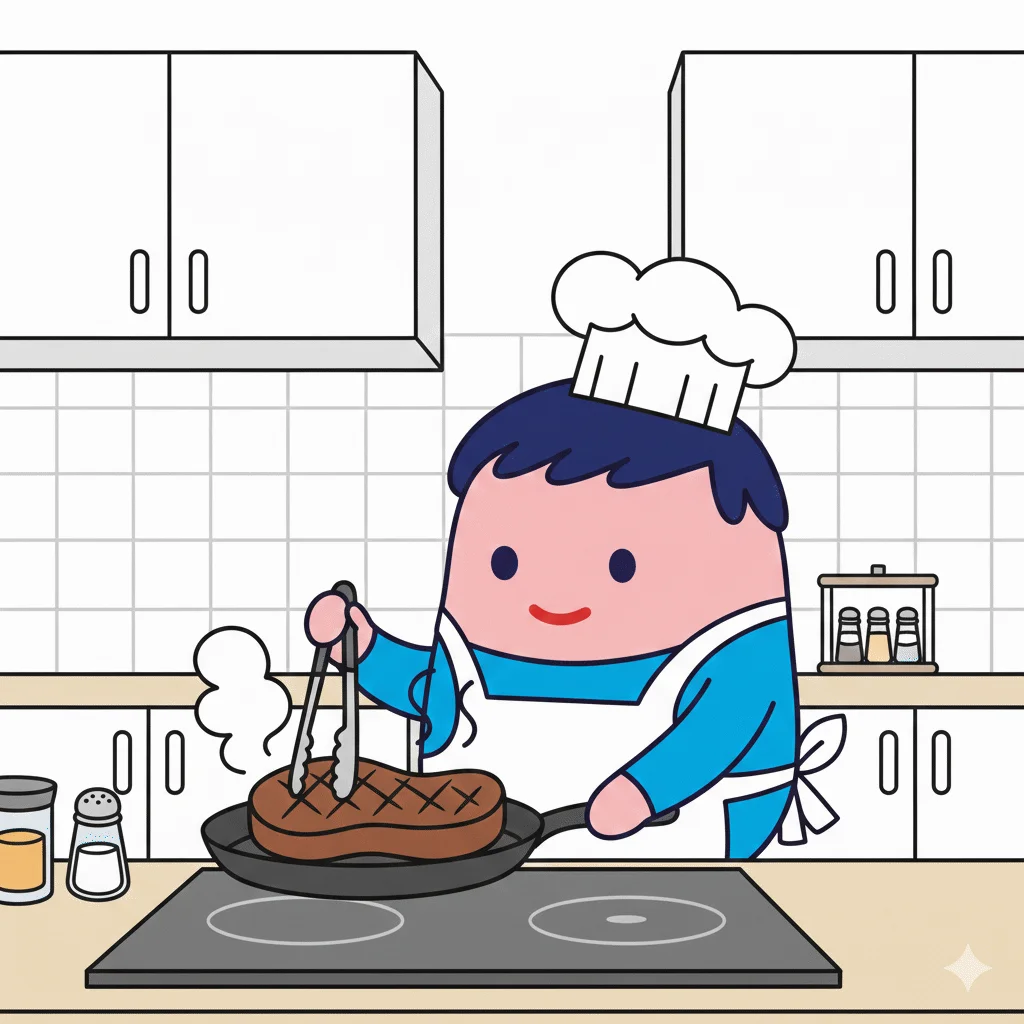 Single portion meal with a weekly menu planner designed for solo cooking